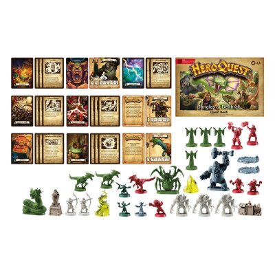 HeroQuest Brettspiel-Erweiterung Der Dschungel von Delthrak Abenteuerpack (EN)