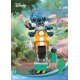 Disney D-Stage PVC Diorama Stitch Coin Ride 16 cm