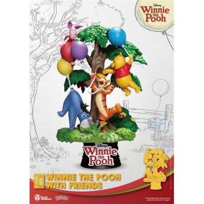 Disney D-Stage PVC Diorama Winnie The Pooh With Friends...