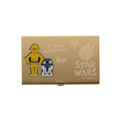 Star Wars Visitenkarten-Halter C-3PO & R2-D2 10 cm