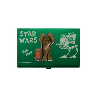 Star Wars Business Card Holder Chewbacca & Wicket 10 cm