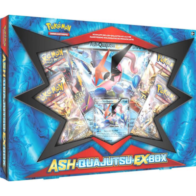 Pokemon Ash-Quajutsu-EX-Box, Deutsch