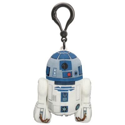 Plüsch Schlüsselanhänger - R2-D2 mit Sound 10 cm - STAR WARS