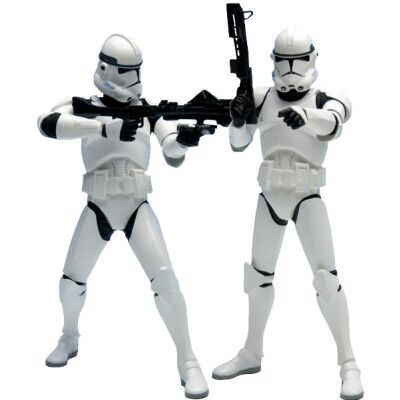Statue - Clone Trooper ARTFX+ Doppelpack 18 cm