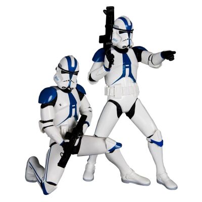Statue - Clone Trooper 501st Legion ARTFX+ Limited Edition Doppelpack 18 cm