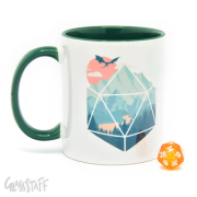 A d20 Scene Geschenk-Tasse