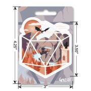 The Arrival d20 Sticker