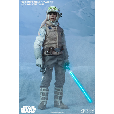Actionfigur - Commander Luke Skywalker Hoth 1/6 30 cm -...