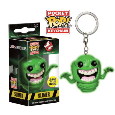 Ghostbusters Pocket POP! Vinyl Keychain Slimer Glow in the Dark 4 cm